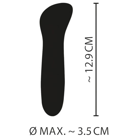 Cuties Mini Blue - wibrator do punktu G - akumulator - turkusowy