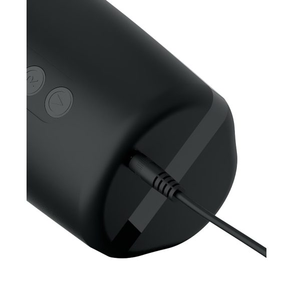 PDX Elite - masturbator automatyczny z funkcją ssania - czarny