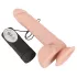 Medical Thrusting - wibrator z przyssawką, posuwisto-obrotowy (kolor naturalny)