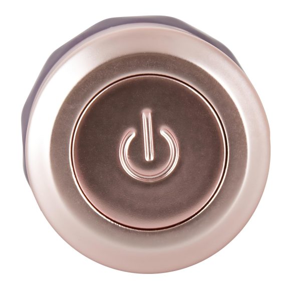 You2Toys - wibrator ładowalny - elegancki, diamentowy design - fioletowy