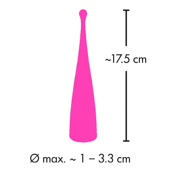 Couples Choice - wibrator łechtaczkowy akumulatorowy - różowy