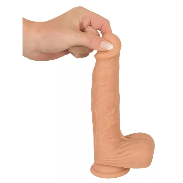 You2Toys - wibrator z funkcją posuwu - realistyczny - kolor cielisty