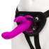 Happyrabbit - strap-on wibrator króliczek - fioletowy