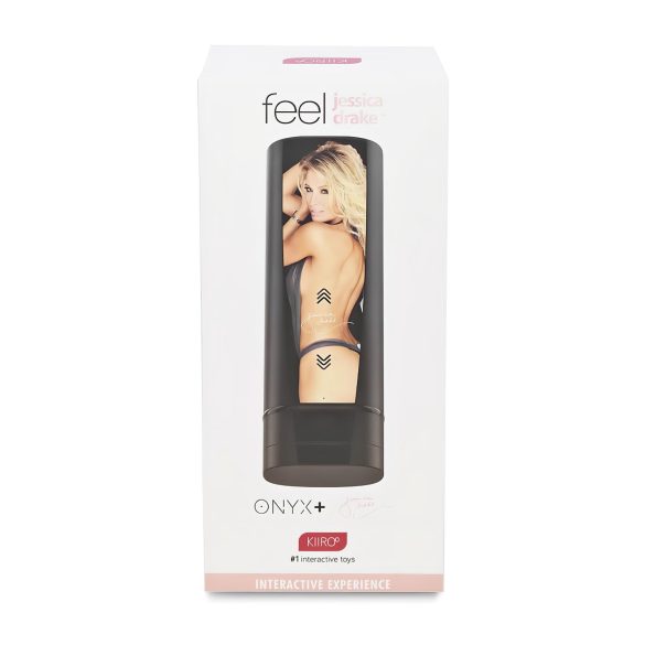 Kiiroo Onyx+ Jessica Drake - masturbator interaktywny - czarny