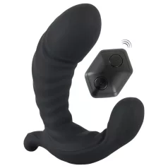 You2Toys - wibrator z pilotem - dmuchany - czarny
