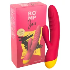   ROMP Jazz - wibrator z ramieniem na łechtaczkę i punkt G - wodoodporny - różowy