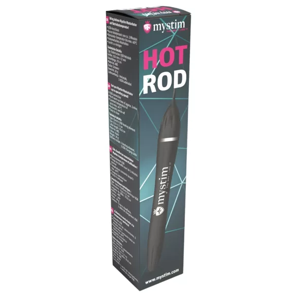 mystim Hot Rod - podgrzewany pręt do masturbatora