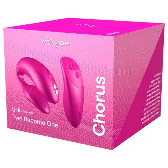 We-Vibe Chorus - akumulatorowy, inteligentny wibrator dla par (różowy)
