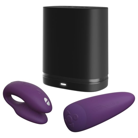 We-Vibe Chorus - ładowalny, inteligentny wibrator dla par (fioletowy)