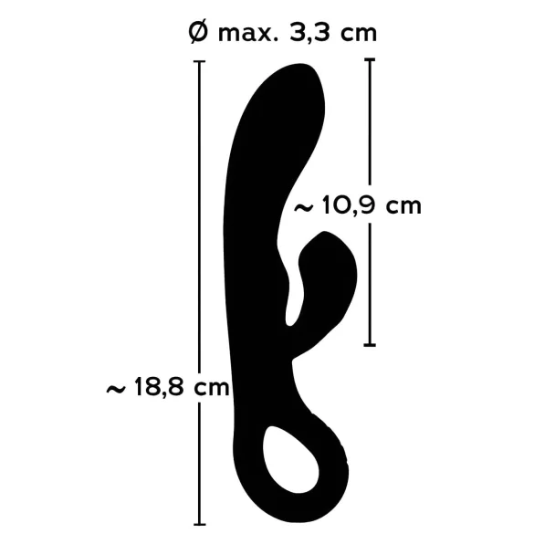 You2Toys - króliczek wibrator łechtaczkowy - akumulatorowy - fioletowy