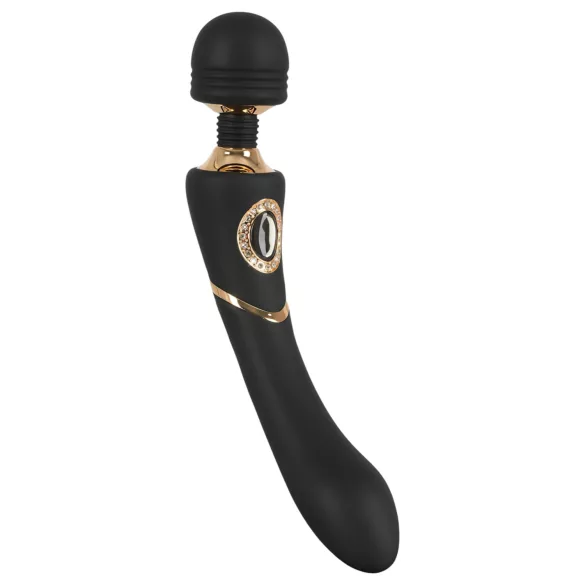 Cleopatra Wand - masażer wibracyjny ładowany wodoodporny czarny