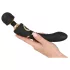 Cleopatra Wand - masażer wibracyjny ładowany wodoodporny czarny