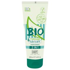   HOT Bio 2w1 - żel nawilżający i do masażu - wodna baza - 200 ml