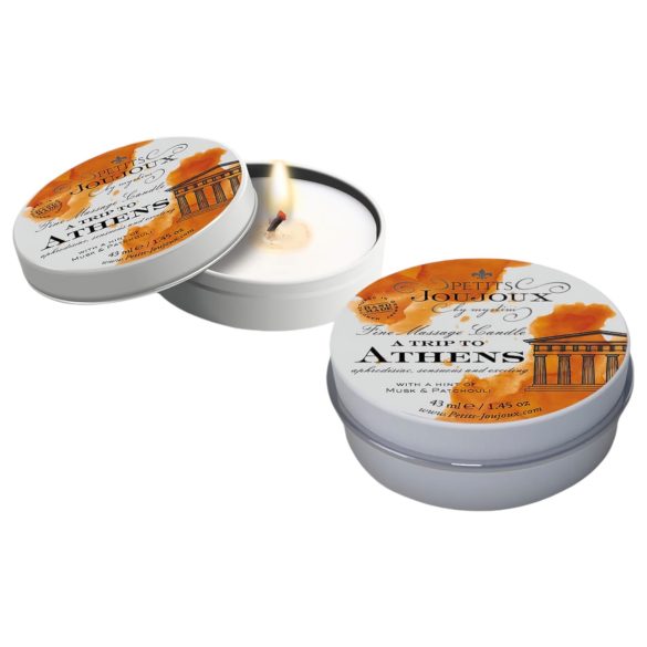 Petits Joujoux Athens - świeca do masażu - piżmo z paczulą (43ml)