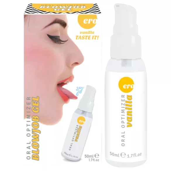 HOT - Blowjob Gel - żel nawilżający do seksu oralnego - wanilia (50 ml)