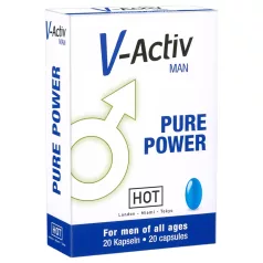   HOT - V-Active - suplement diety w kapsułkach dla mężczyzn (20 szt.)