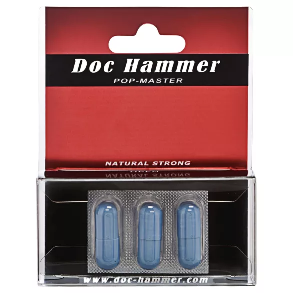 Doc Hammer - kapsułki suplement diety - unisex - 3 sztuki