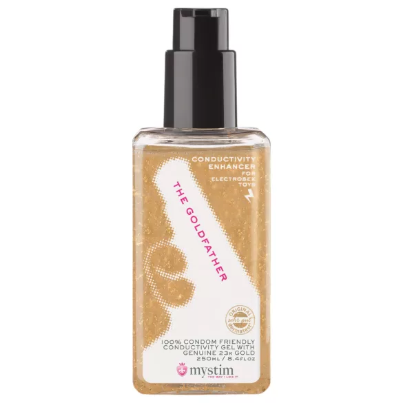 Mystim - lubrykant do elektro seksu - 23k złoto - 250 ml
