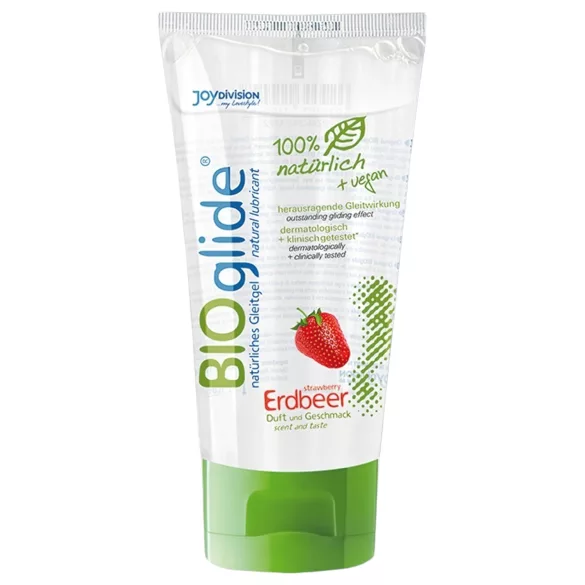 BIOglide - lubrykant na bazie wody - truskawkowy - 80ml