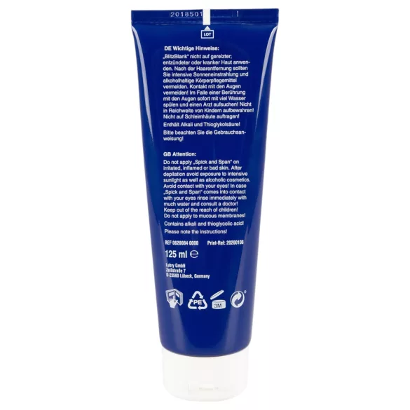 Krem do depilacji - krem do depilacji - 125ml