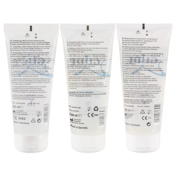 Just Glide - zestaw lubrykantów - 3x200ml