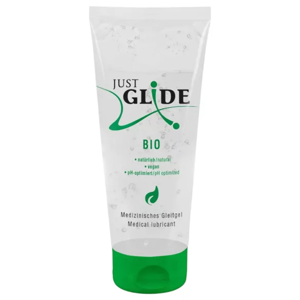 Just Glide Bio - wegański lubrykant na bazie wody (50 ml) - 200ml