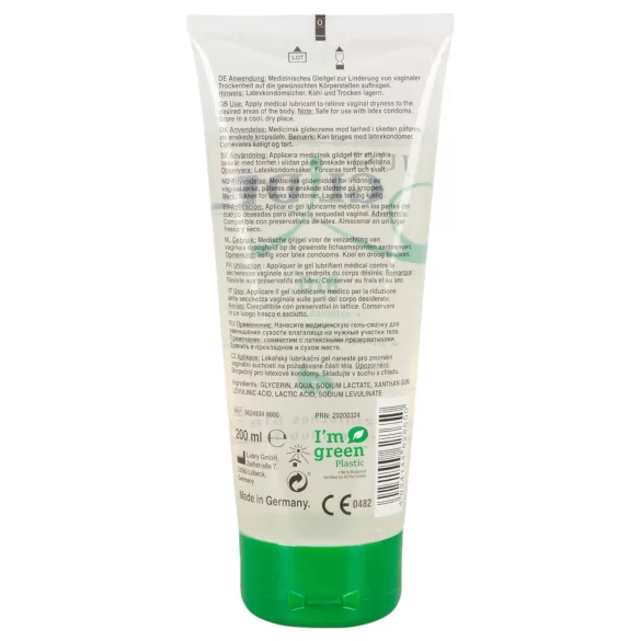 Just Glide Bio - wegański lubrykant na bazie wody (50 ml) - 200ml