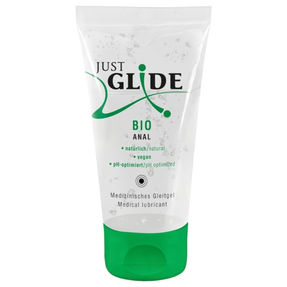 Just Glide Bio Anal - żel intymny analny na bazie wody - 50 ml