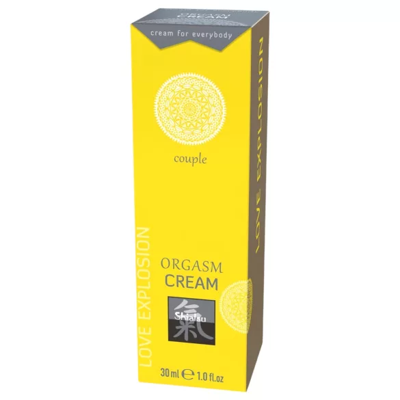 HOT - Shiatsu Orgasm - uniwersalny (unisex) mrowiący krem intymny (30 ml)