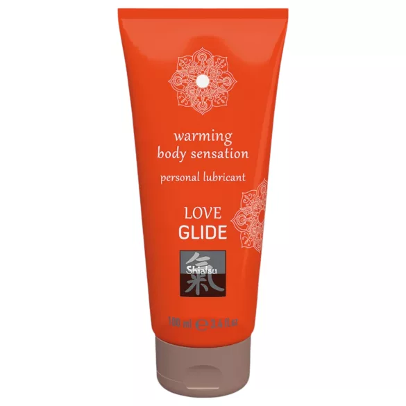 HOT Shiatsu Love Warming - lubrykant wodny - efekt rozgrzewający - 100ml