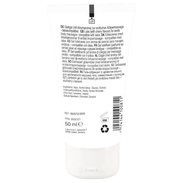 Lick it! - lubrykant i żel jadalny - smak wiśniowy - 50 ml