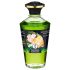 Shunga - rozgrzewający olejek do masażu - zielona herbata (100ml)