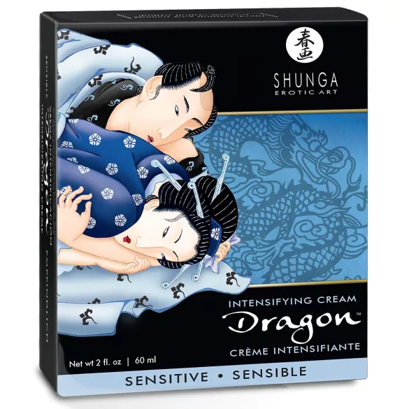 Shunga Dragon Sensitive - intymny żel dla mężczyzn - 60ml