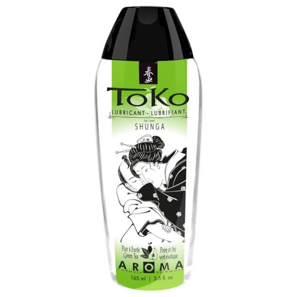 Shunga Toko - lubrykant na bazie wody - gruszka zielona herbata - 165 ml