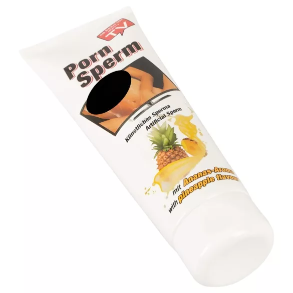 Sztuczna sperma - lubrykant na bazie wody - ananasowy - 250 ml