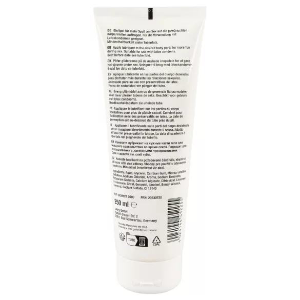 Sztuczna sperma - lubrykant na bazie wody - ananasowy - 250 ml
