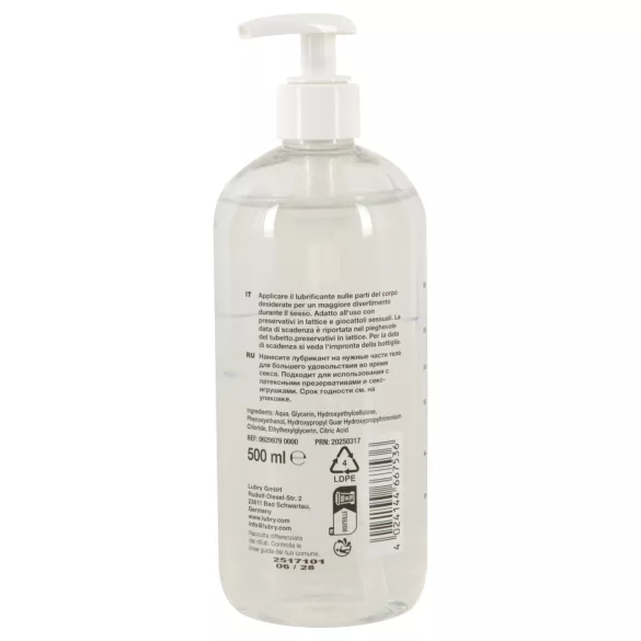 Just Glide Toylube - lubrykant na bazie wody do zabawek erotycznych (500 ml)