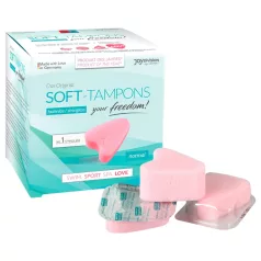   JoyDivision Soft-Tampons - miękkie tampony bez sznurka (3 szt.)