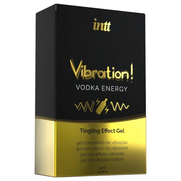 Intt Vibration! - płynny wibrator - efekt wibracji - Vodka Energy 15ml