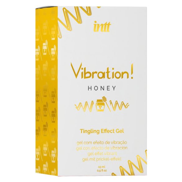 Intt Vibration! - płynny wibrator - miód - 15ml