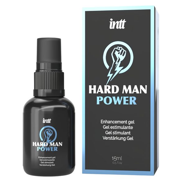 Intt Hard Man Power - żel stymulujący dla mężczyzn - 15ml