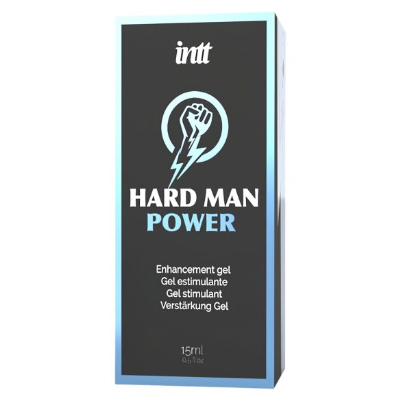 Intt Hard Man Power - żel stymulujący dla mężczyzn - 15ml
