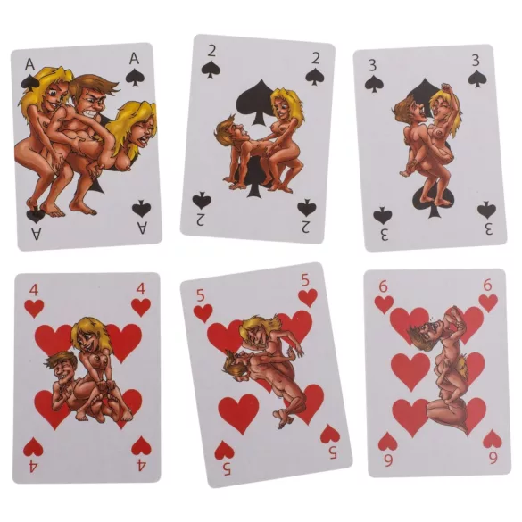 Kama Sutra - gra karta do zabawy erotycznej - zestaw 24 sztuk