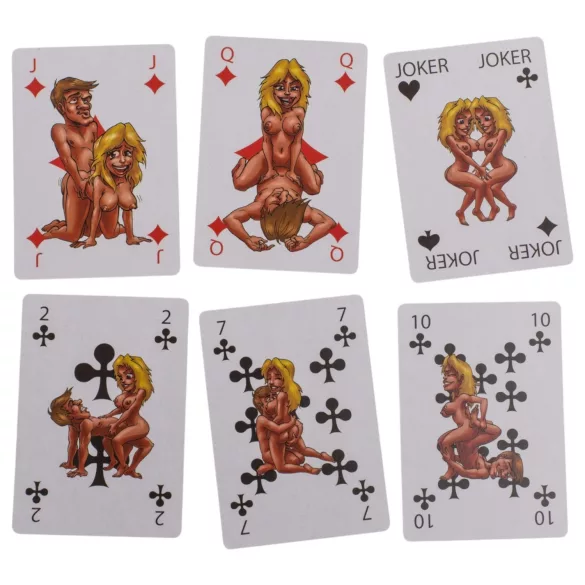 Kama Sutra - gra karta do zabawy erotycznej - zestaw 24 sztuk