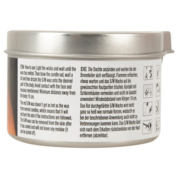 BDSM High Temperature - świeca do ciała parafinowa - 100ml