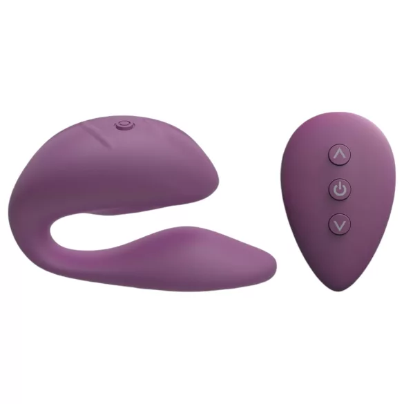 Cotoxo Cupid 2 - wibrator dla par z pilotem - fioletowy