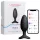 Lovense Hush 2 S - wibrator analny sterowany aplikacją (38 mm, czarny)