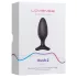 Lovense Hush 2 M - wibrujący korek analny sterowany aplikacją (45 mm, czarny)
