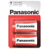 Panasonic - bateria R14 C - cynkowo-węglowa - 2 sztuki