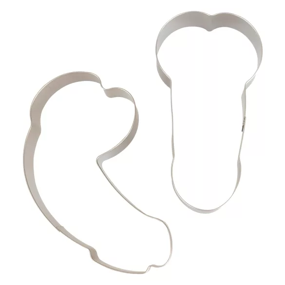 Sütiforma - foremki do ciastek - penis - zestaw 2 szt.